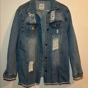 Love Tree Light Blue Denim Jacket